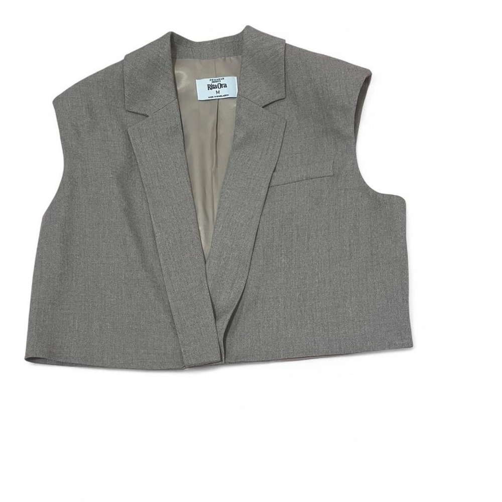 Primark Sleeveless Tan Blazer